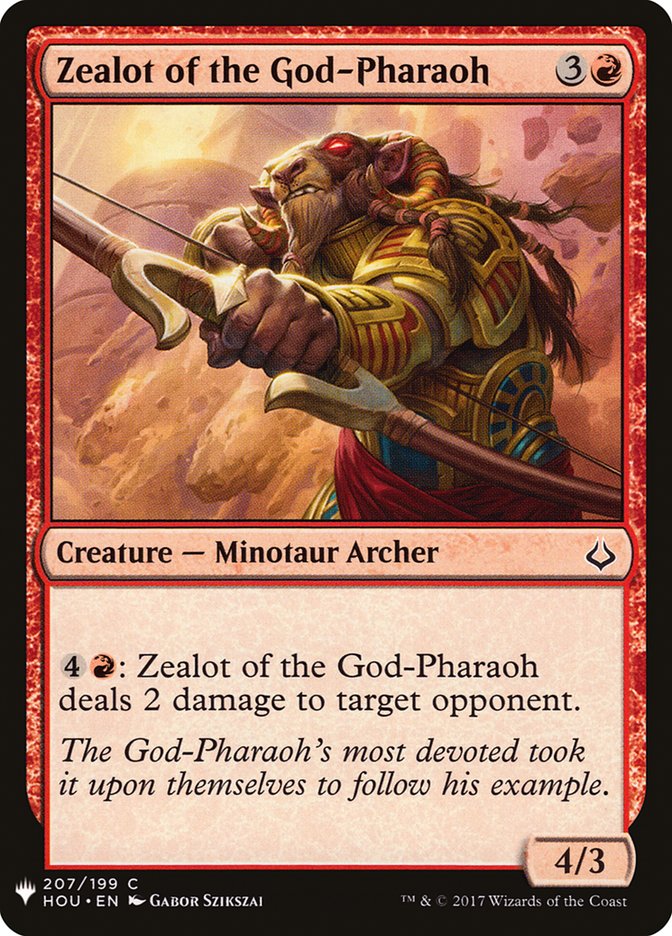 Zealot of the God-Pharaoh [Mystery Booster] | The Gaming-Verse