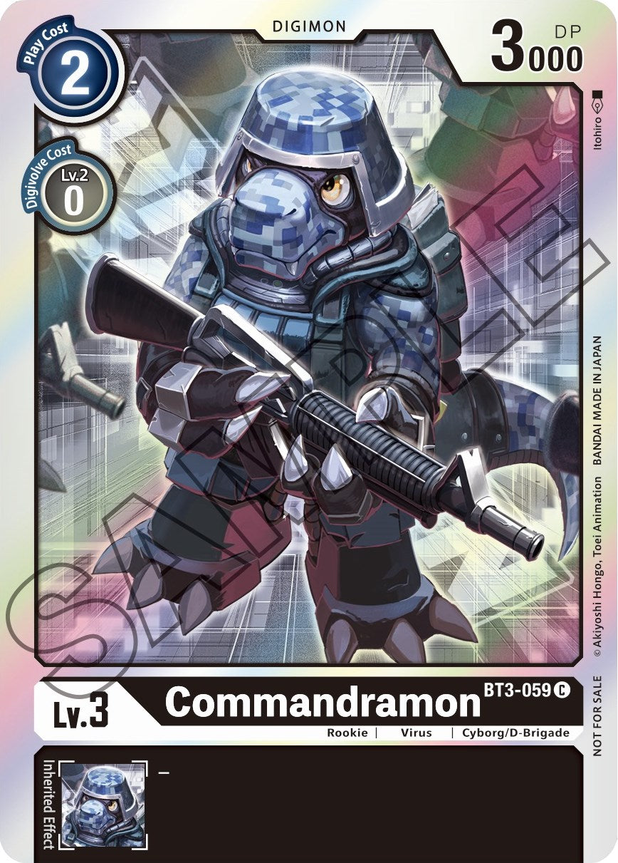 Commandramon [BT3-059] (Event Pack 1) [Release Special Booster Promos] | The Gaming-Verse