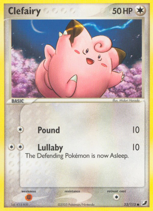 Clefairy (53/115) [EX: Unseen Forces] | The Gaming-Verse