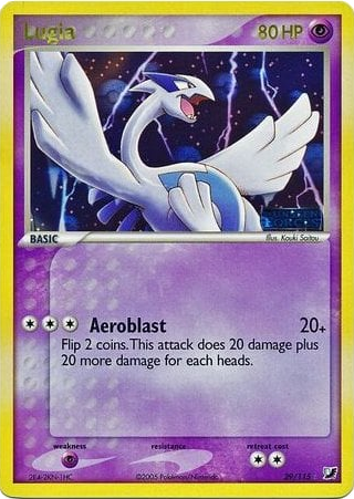 Lugia (29/115) (Stamped) [EX: Unseen Forces] | The Gaming-Verse