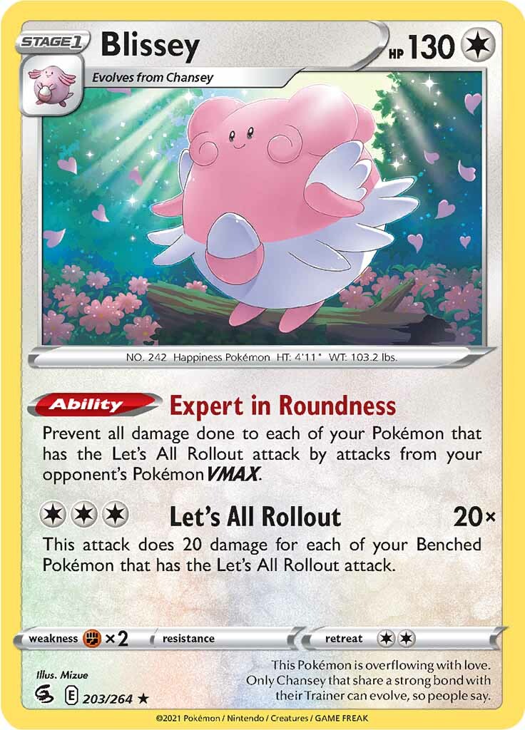 Blissey (203/264) [Sword & Shield: Fusion Strike] | The Gaming-Verse