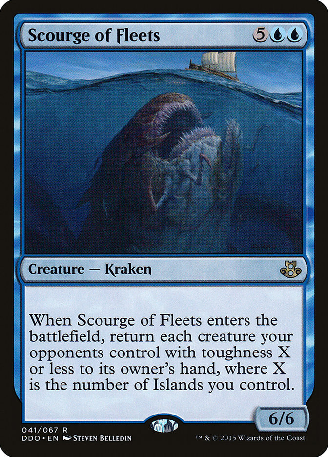 Scourge of Fleets [Duel Decks: Elspeth vs. Kiora] | The Gaming-Verse