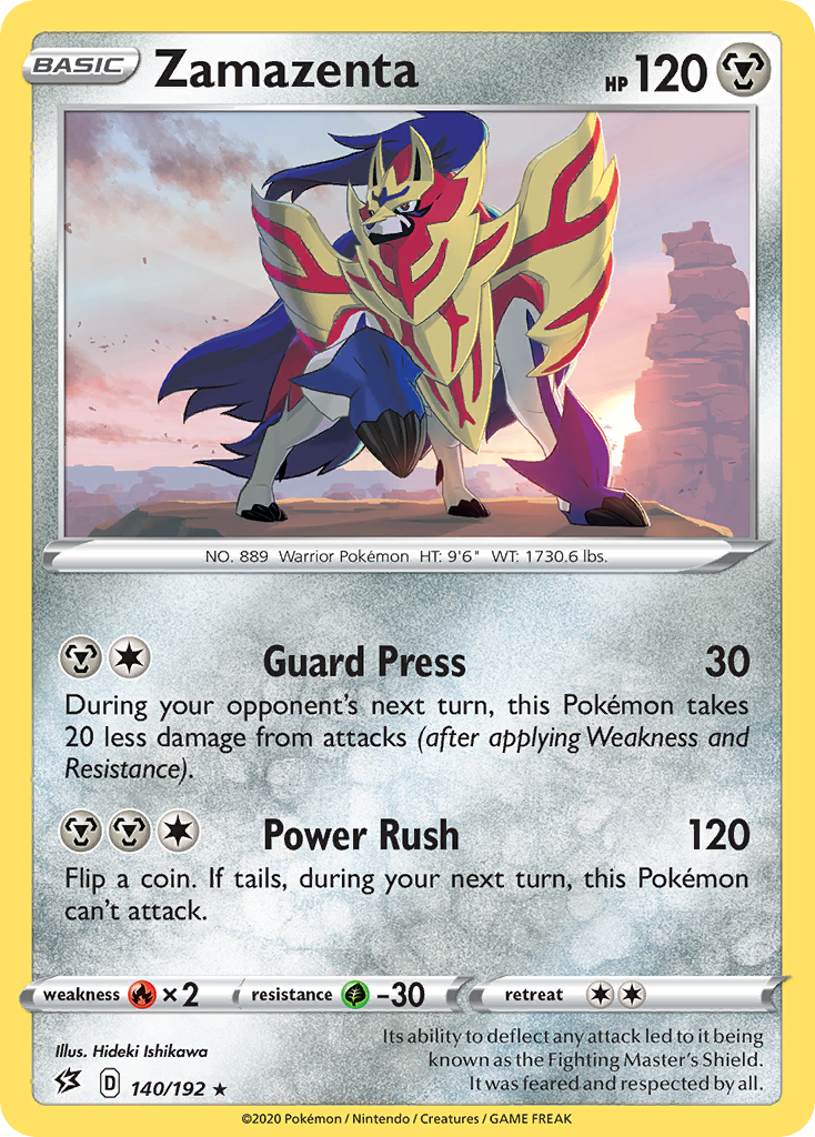 Zamazenta (140/192) [Sword & Shield: Rebel Clash] | The Gaming-Verse