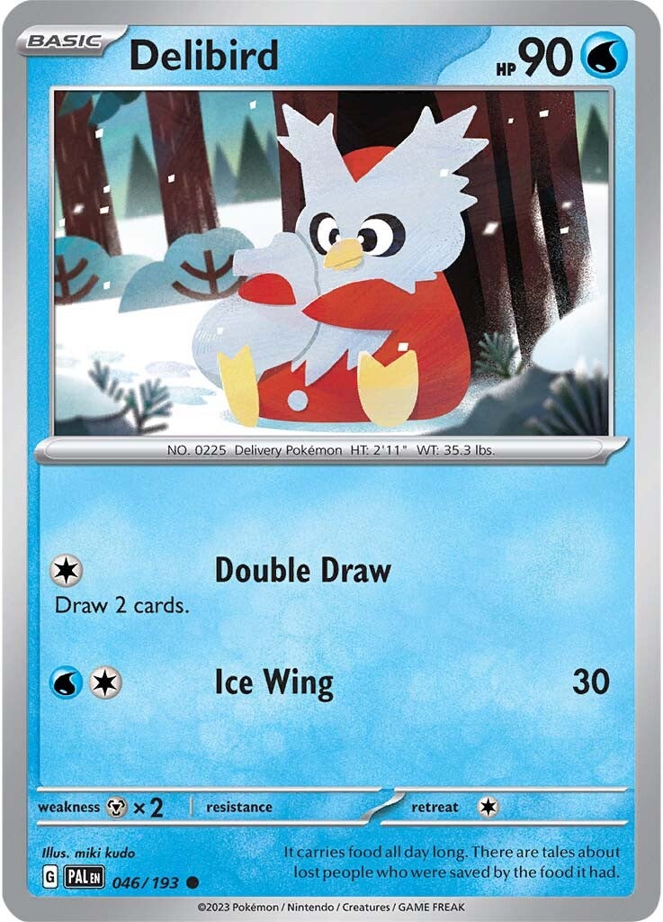 Delibird (046/193) [Scarlet & Violet: Paldea Evolved] | The Gaming-Verse