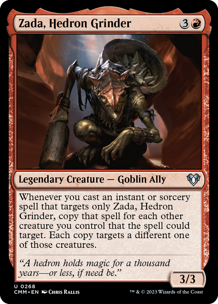 Zada, Hedron Grinder [Commander Masters] | The Gaming-Verse