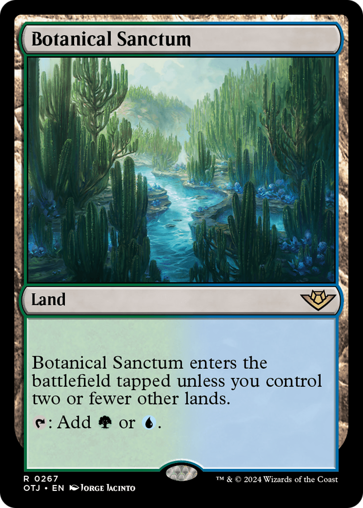 Botanical Sanctum [Outlaws of Thunder Junction] | The Gaming-Verse