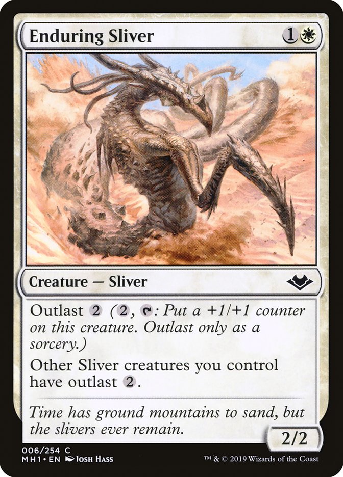 Enduring Sliver [Modern Horizons] | The Gaming-Verse