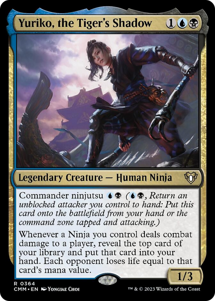 Yuriko, the Tiger's Shadow [Commander Masters] | The Gaming-Verse