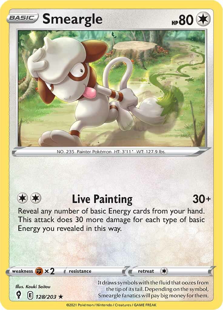 Smeargle (128/203) [Sword & Shield: Evolving Skies] | The Gaming-Verse