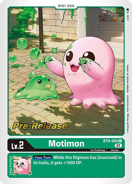 Motimon [BT9-004] [X Record Pre-Release Promos] | The Gaming-Verse