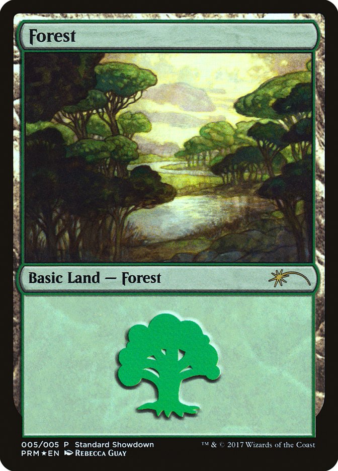 Forest (Rebecca Guay) [Standard Showdown Promos] | The Gaming-Verse