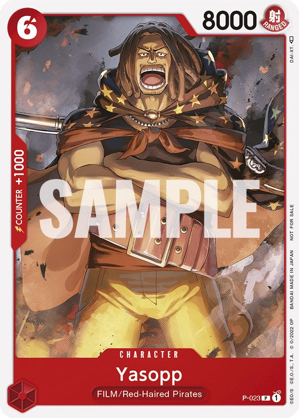 Yasopp (One Piece Film Red) [One Piece Promotion Cards] | The Gaming-Verse