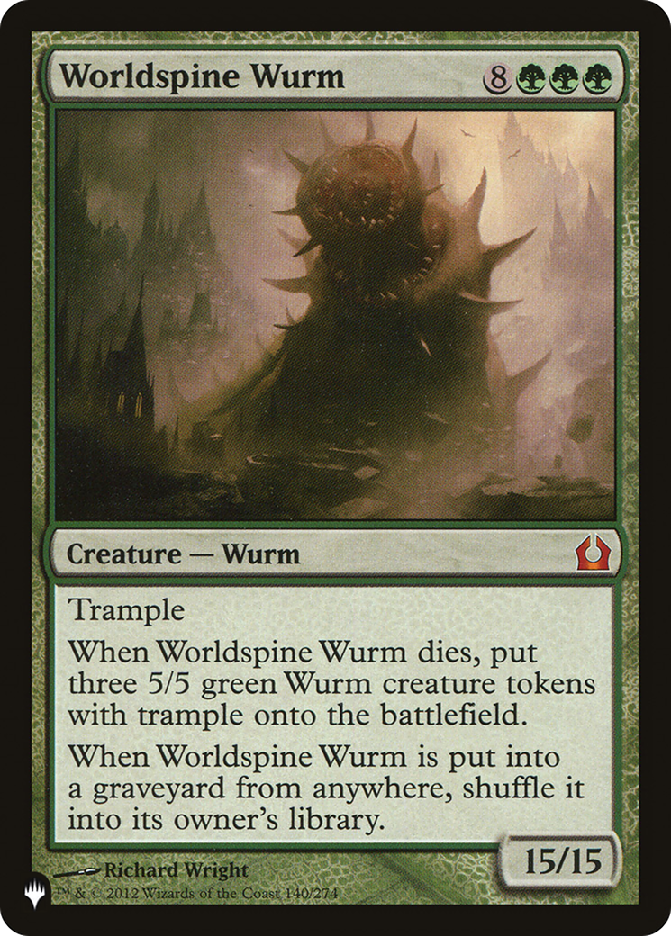 Worldspine Wurm [The List] | The Gaming-Verse