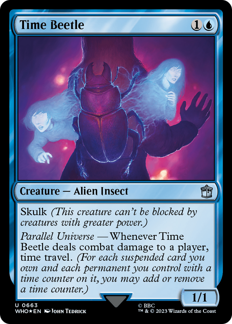 Time Beetle (Surge Foil) [Doctor Who] | The Gaming-Verse