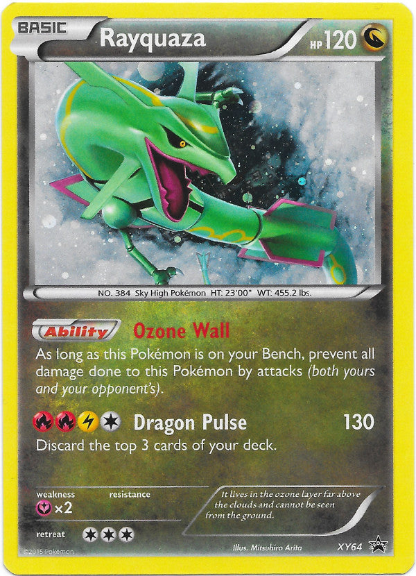 Rayquaza (XY64) (Jumbo Card) [XY: Black Star Promos] | The Gaming-Verse