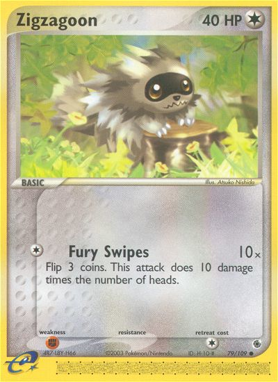 Zigzagoon (79/109) [EX: Ruby & Sapphire] | The Gaming-Verse