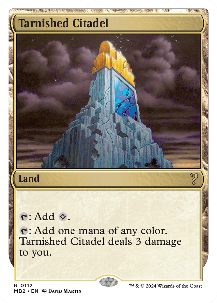 Tarnished Citadel (White Border) [Mystery Booster 2] | The Gaming-Verse