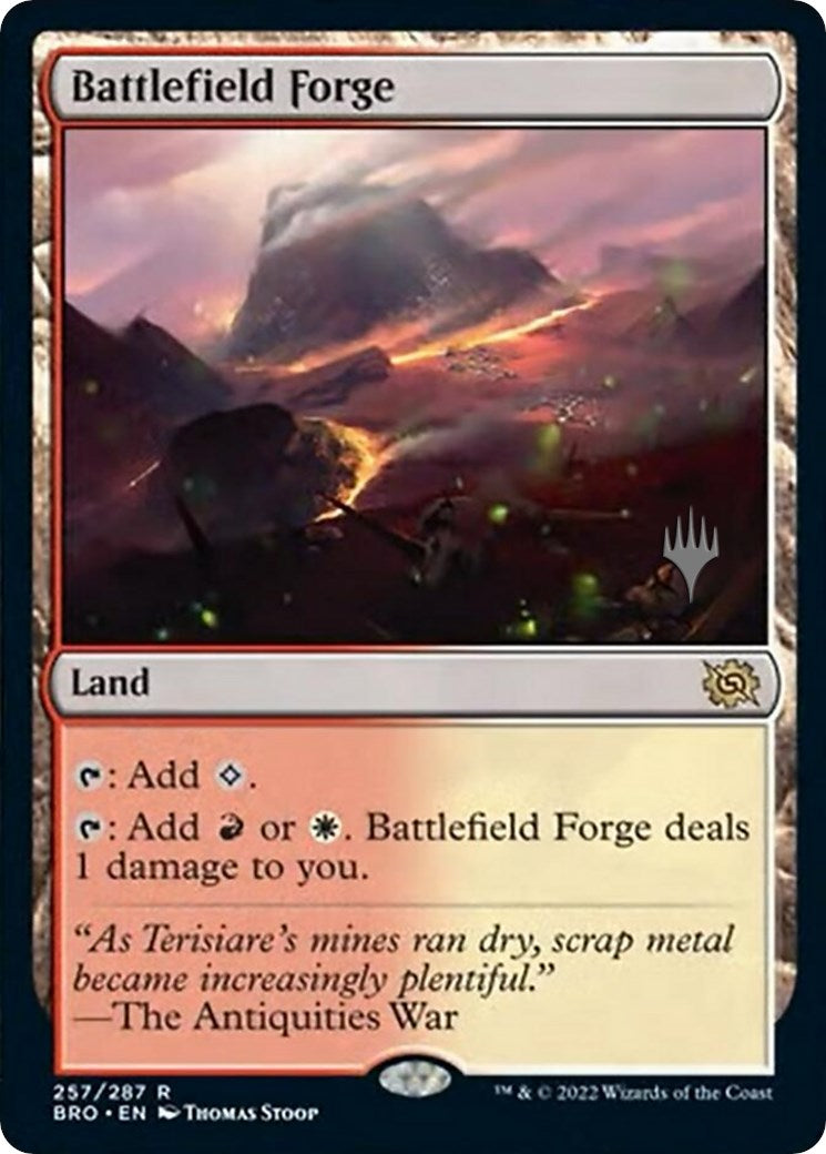 Battlefield Forge (Promo Pack) [The Brothers' War Promos] | The Gaming-Verse