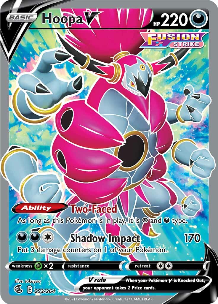 Hoopa V (253/264) [Sword & Shield: Fusion Strike] | The Gaming-Verse