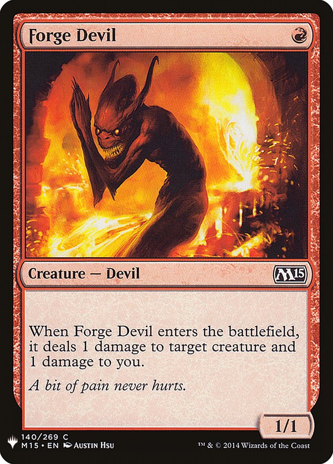 Forge Devil [Mystery Booster] | The Gaming-Verse