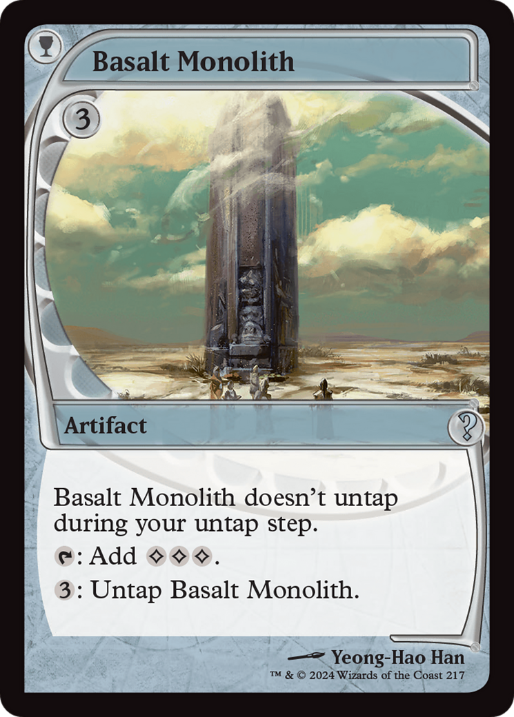 Basalt Monolith (Future Sight) [Mystery Booster 2] | The Gaming-Verse