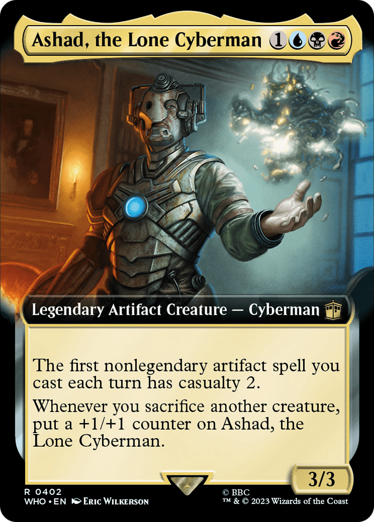 Ashad, the Lone Cyberman (Extended Art) [Doctor Who] | The Gaming-Verse