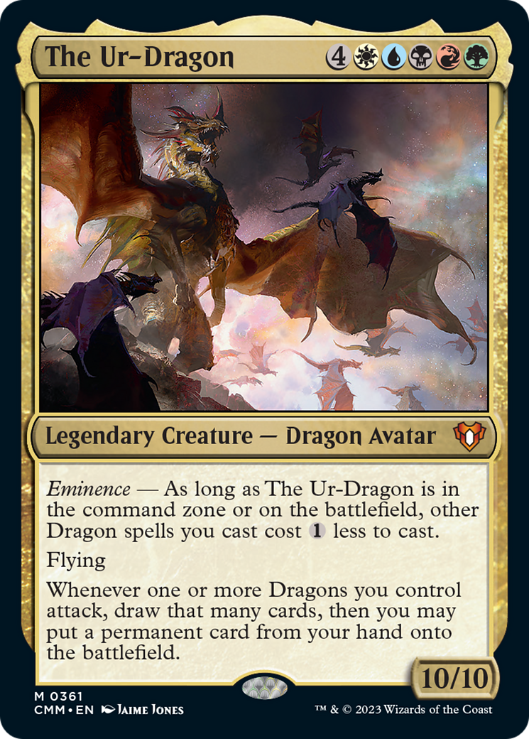 The Ur-Dragon [Commander Masters] | The Gaming-Verse