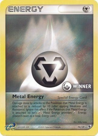 Metal Energy (94/109) (Winner) [EX: Ruby & Sapphire] | The Gaming-Verse