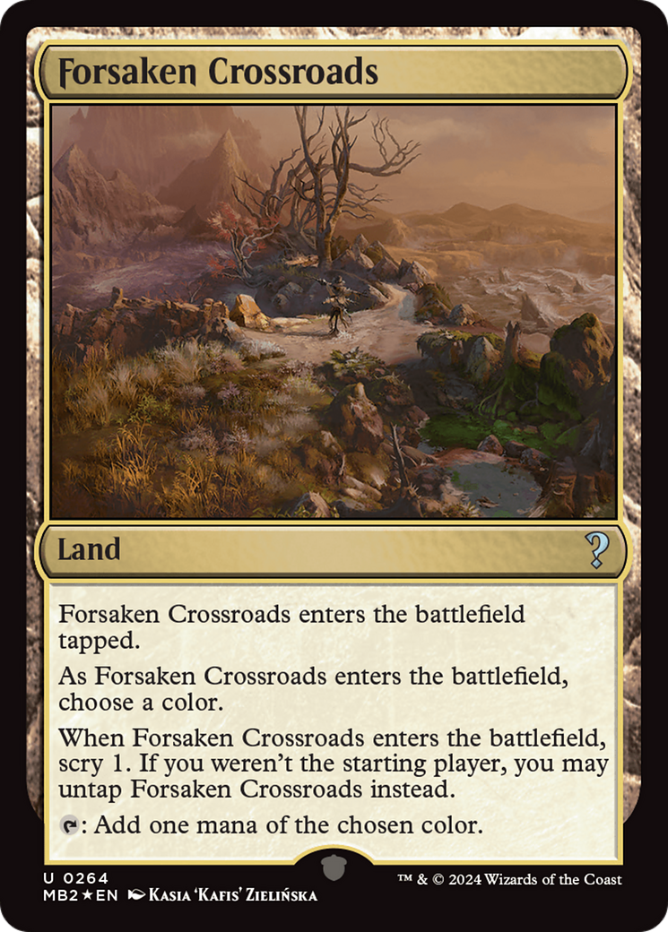 Forsaken Crossroads [Mystery Booster 2] | The Gaming-Verse