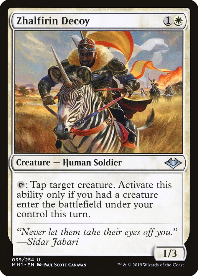 Zhalfirin Decoy [Modern Horizons] | The Gaming-Verse