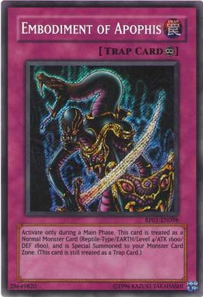 Embodiment of Apophis [RP01-EN098] Secret Rare | The Gaming-Verse