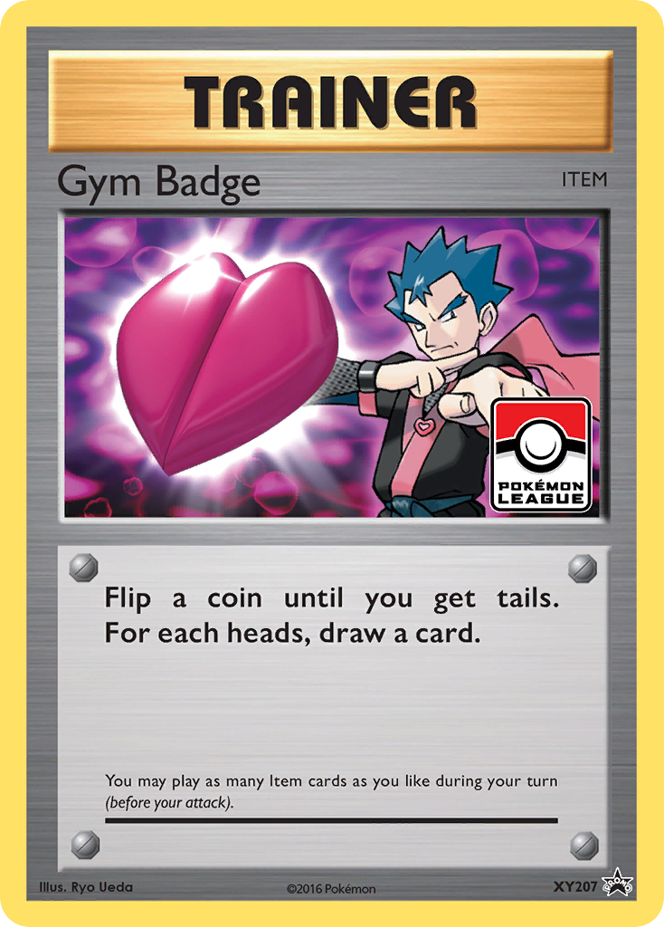 Gym Badge (XY207) (Koga) [XY: Black Star Promos] | The Gaming-Verse