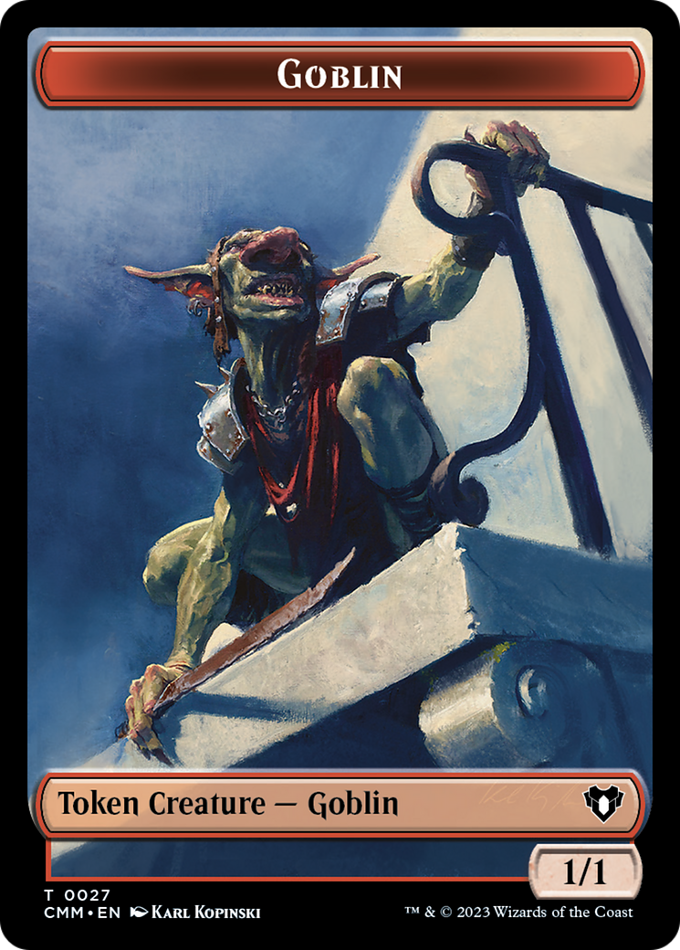 Goblin Token [Commander Masters Tokens] | The Gaming-Verse