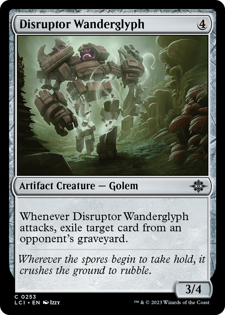 Disruptor Wanderglyph [The Lost Caverns of Ixalan] | The Gaming-Verse