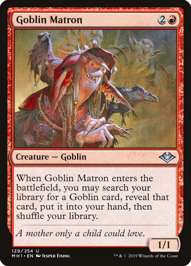 Goblin Matron [Modern Horizons] | The Gaming-Verse