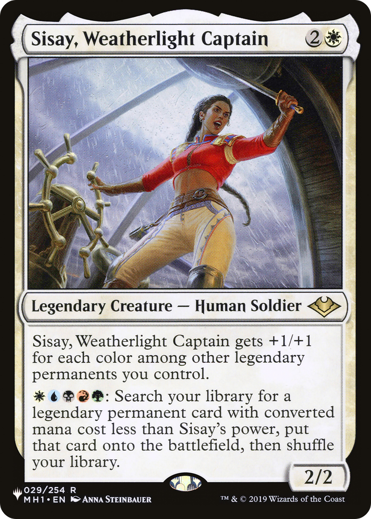 Sisay, Weatherlight Captain [Secret Lair: From Cute to Brute] | The Gaming-Verse