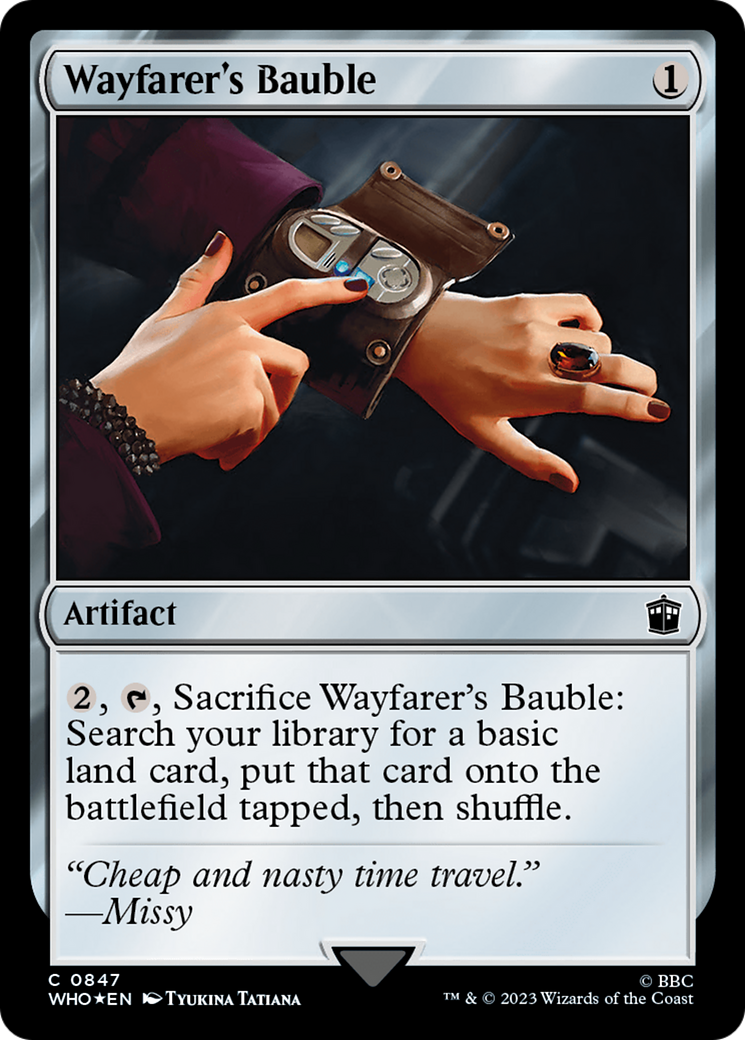 Wayfarer's Bauble (Surge Foil) [Doctor Who] | The Gaming-Verse