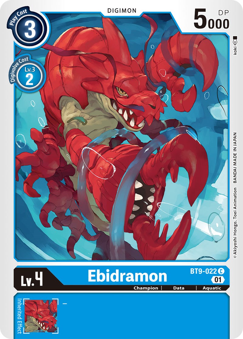 Ebidramon [BT9-022] [X Record] | The Gaming-Verse