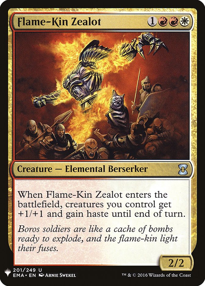 Flame-Kin Zealot [Mystery Booster] | The Gaming-Verse