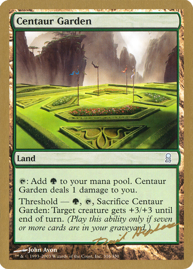 Centaur Garden (Dave Humpherys) [World Championship Decks 2003] | The Gaming-Verse