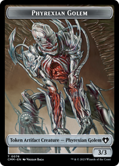 Phyrexian Golem // Ox Double-Sided Token [Commander Masters Tokens] | The Gaming-Verse