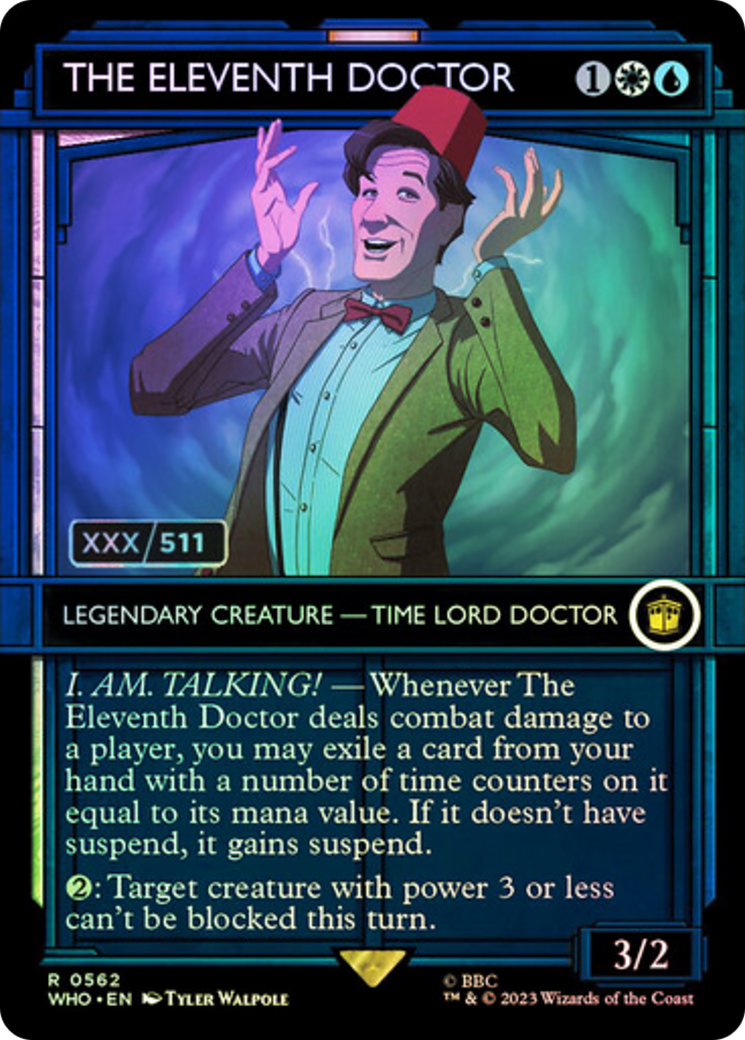 The Eleventh Doctor (Serial Numbered) [Doctor Who] | The Gaming-Verse