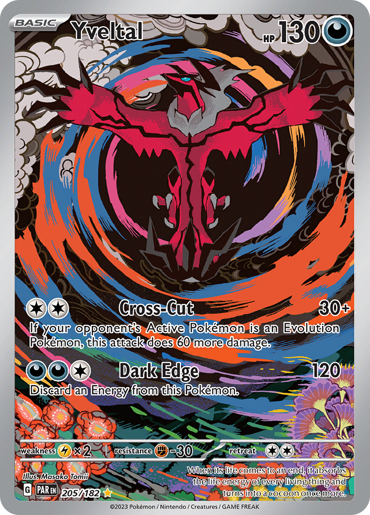 Yveltal (205/182) [Scarlet & Violet: Paradox Rift] | The Gaming-Verse