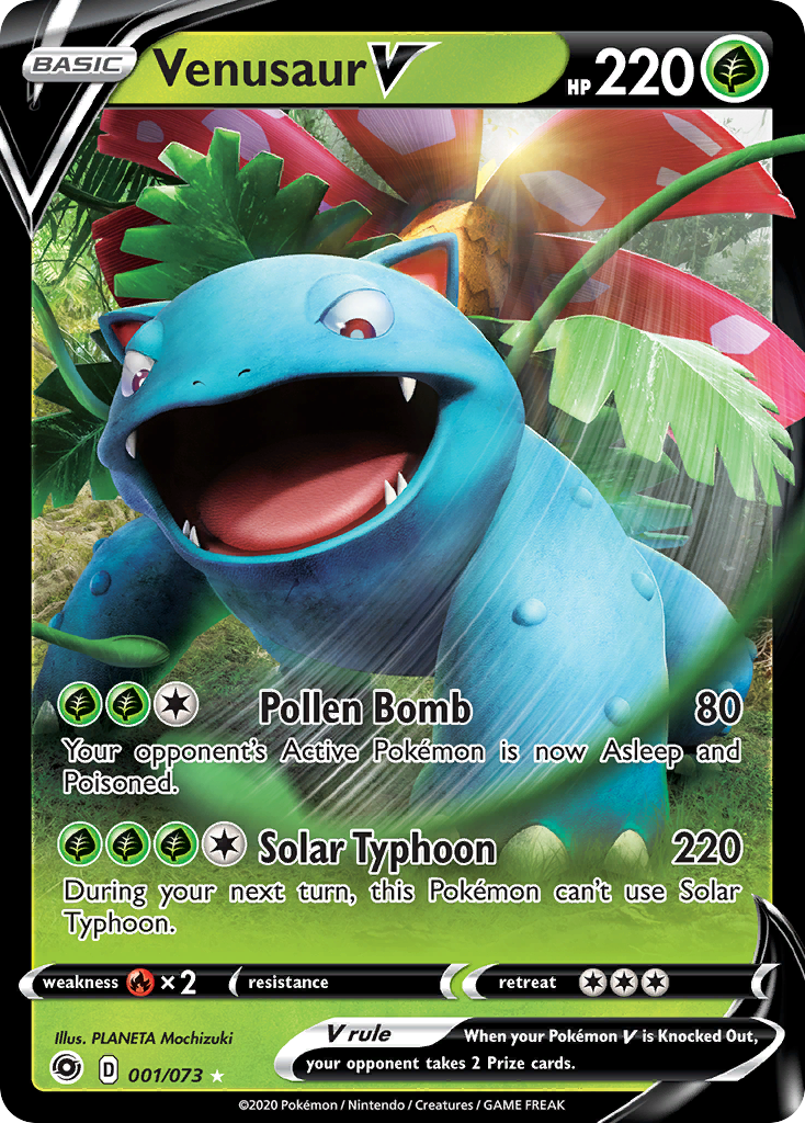 Venusaur V (001/073) [Sword & Shield: Champion's Path] | The Gaming-Verse