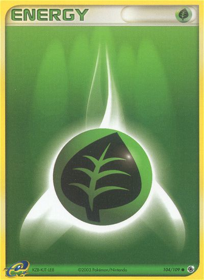 Grass Energy (104/109) [EX: Ruby & Sapphire] | The Gaming-Verse