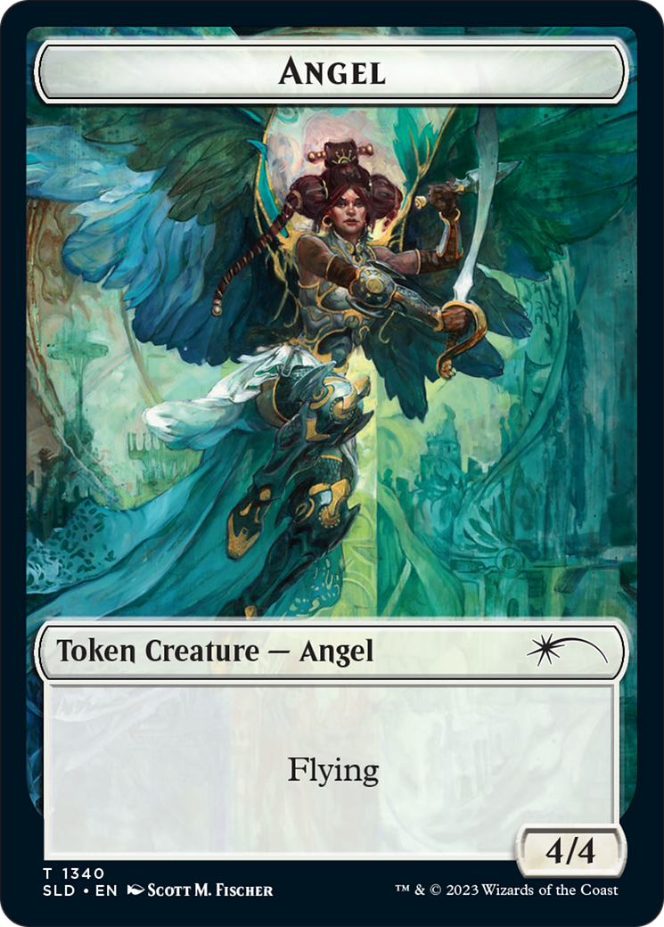 Angel // Spirit Double-Sided Token [Secret Lair Drop Series] | The Gaming-Verse