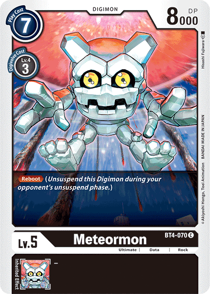 Meteormon [BT4-070] [Great Legend] | The Gaming-Verse