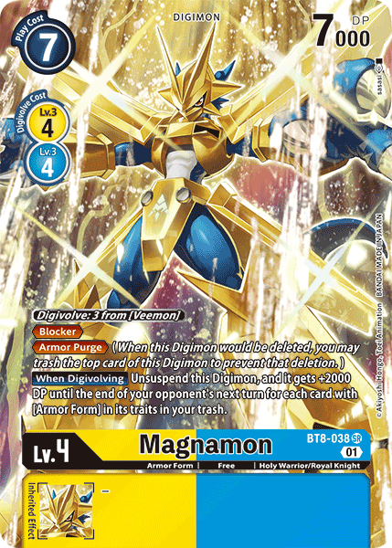 Magnamon [BT8-038] (Alternate Art) [New Awakening] | The Gaming-Verse