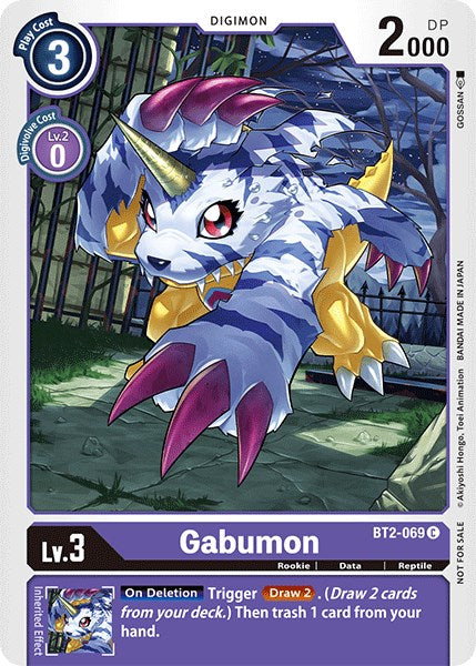 Gabumon [BT2-069] (Official Tournament Pack Vol.3) [Release Special Booster Promos] | The Gaming-Verse