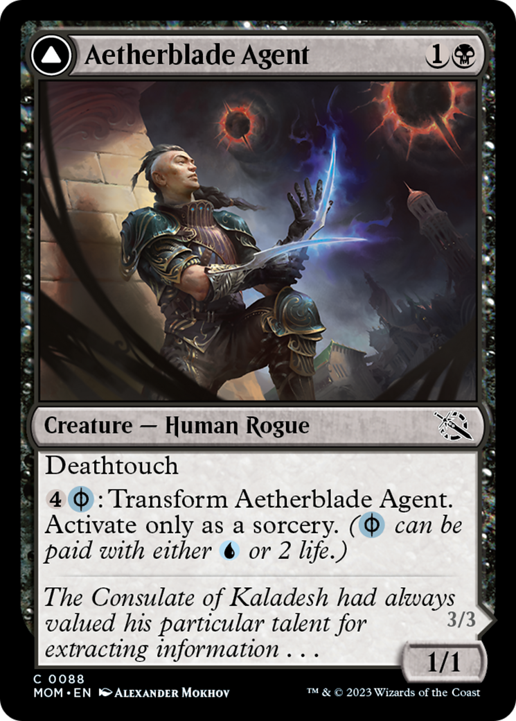 Aetherblade Agent // Gitaxian Mindstinger [March of the Machine] | The Gaming-Verse